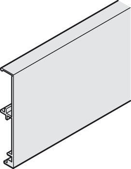 Klips Paneli, Häfele Slido D-Line11 için – Klip panel H=69 gümüş 6m