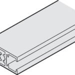 Klipsli panel, taşıyıcı ray için – Slido D-Li11 C Untert.Sprosss.schw.3m