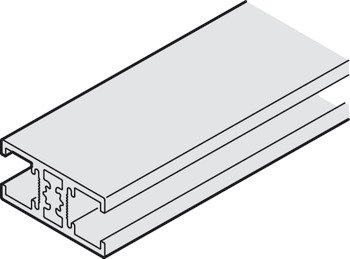 Klipsli panel, taşıyıcı ray için – Slido D-Li11 C Untert.Sprosss.schw.3m