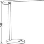 Masa Üstü LED Aydınlatma, Häfele LEPTO, Açma Kapama Butonlu, Dimmer Özelikli, Multi Beyaz – 230V 7W – görsel 2