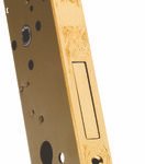 Metal Dilli Gömme Kapı Kilidi, Häfele REVERT 01, CB (Oda Tipi), 60 mm Seren Mesafeli – kilit parlak pirinç 60/22mm