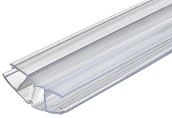 mıknatıslı cam kapı altı giyotini, Mıknatıslı, duş kabinleri için, cam-cam, 135° cam ön paneller için – SDS07 c.kapı fit