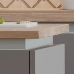 Mobilya Kulpları, Häfele Recessed grip L-profile alu.silv. 5000mm – görsel 3