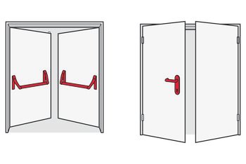 Panik Kilit Mekanizması, Häfele ESCAPE, Galvaniz – Üst kilitleme – görsel 2