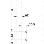 Paralel kalkar kapak makası, Häfele Free up – Makas seti gri 32-36cm/3-5,7kg – görsel 2