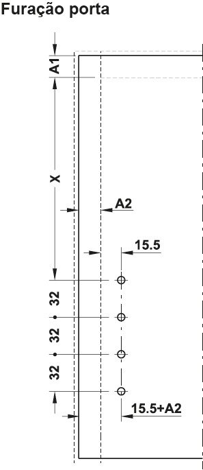 Paralel kalkar kapak makası, Häfele Free up – Makas seti gri 32-36cm/3-5,7kg – görsel 2