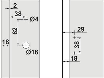 Rakam Kombinasyonlu Kilit, MiniLock, Elektronik Kayar Kapak Kilidi – görsel 3