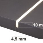 Silikon Şerit LED, Häfele LUNA, 12 V, 10 x 4,5 mm, 8 W/m – 4.5mm 12V 8W/m 3000K 1100-1190mm – görsel 3