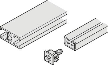 Slido D-Li11 bar profile silv.col. 1,468 – 1,468
