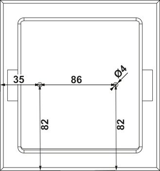 Tuvalet Kağıtlık, Häfele ARCHINOX – pasl. çelik – görsel 3