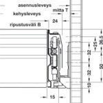 Uç çerçeve, Varyant S+ için, hızlı sabitleme sistemli – VARIANT-S+ Diferans. tekerlekli ray 12mm (çift) – görsel 2