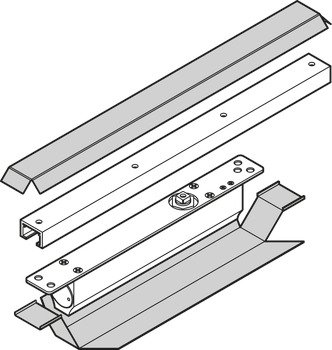 Yangın Koruma Levhası, Häfele DC302 Gizli Kapı Kapatıcı – levh.DC302 k.kap.için 2mm