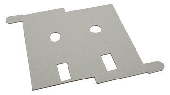 Yangına dayanıklı bağlantı parçası, Gömme Kilitler İçin – Koruma levh. 55x72mm kilit için 1mm