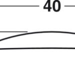 Yarı dairesel eşik kaplaması, 090, Startec – profili 1090mm – görsel 2