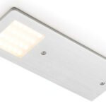 Yüzeye monte gömme ışık, LED 1149 24 V Alüminyum – LED1149 Spot 24V 5W 3100K gümüş