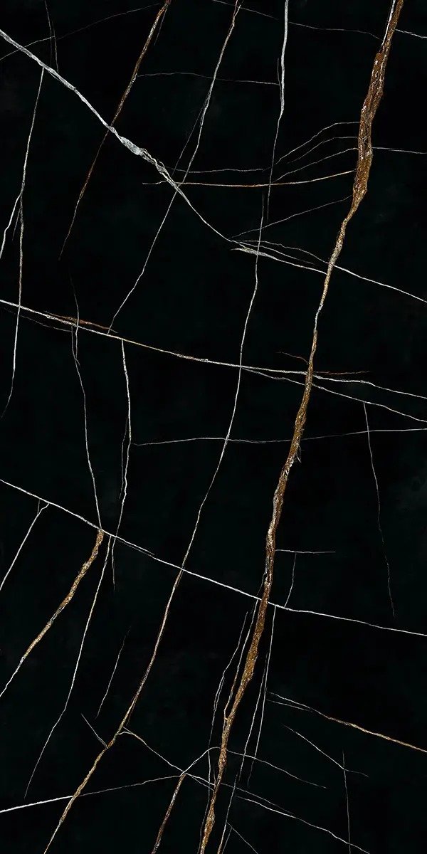 Kütahya Porselen Bamboo Noir porselen tezgah dokusu