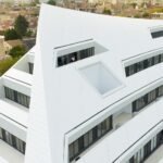 Laminam Bianco Assoluto porselen tezgah, uygulama görseli 1