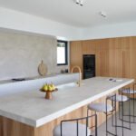 Laminam Diamond Cream porselen tezgah, uygulama görseli 1