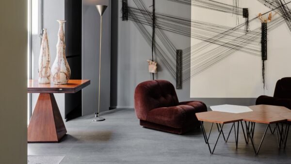 Laminam Pietra Di Savoia Antracite porselen tezgah, uygulama görseli 4