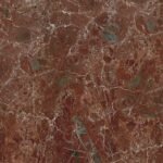 Laminam Rosso Lepanto Book Match porselen tezgah dokusu