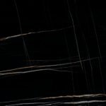 Laminam Sahara Noir Extra Book Match porselen tezgah dokusu 2