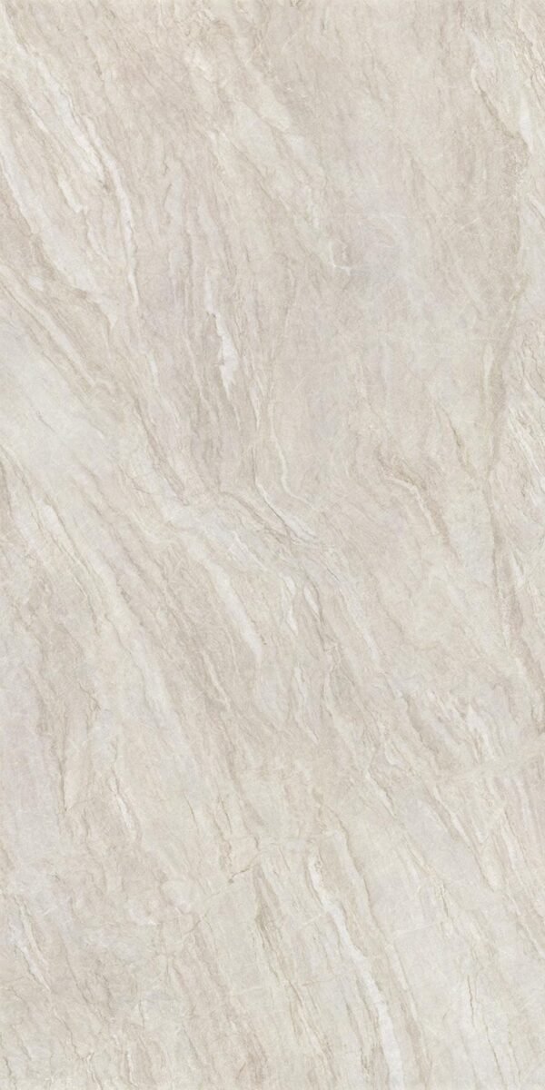 Laminam Taj Mahal Book Match porselen tezgah dokusu 2