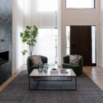 Laminam Verde Alpi Book Match porselen tezgah, uygulama görseli 2